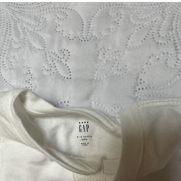 Gap Two Piece Snowman Outfit Size 6-12m - Picture 6 of 6